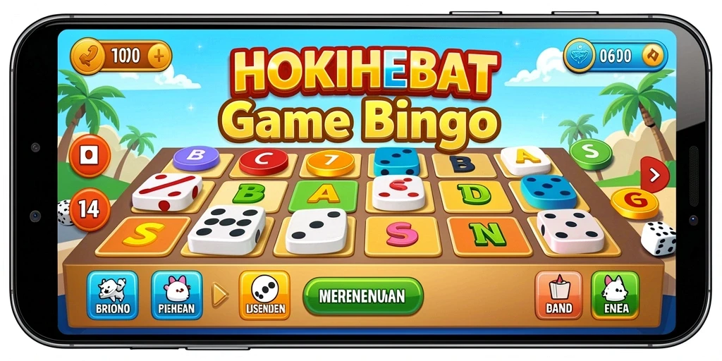 Tampilan gameplay HOKIHEBAT yang seru dan interaktif.