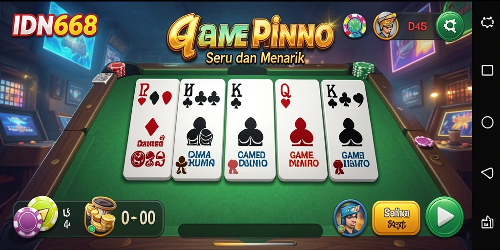 Gameplay seru dan interaktif dari IDN668 yang membuat ketagihan.