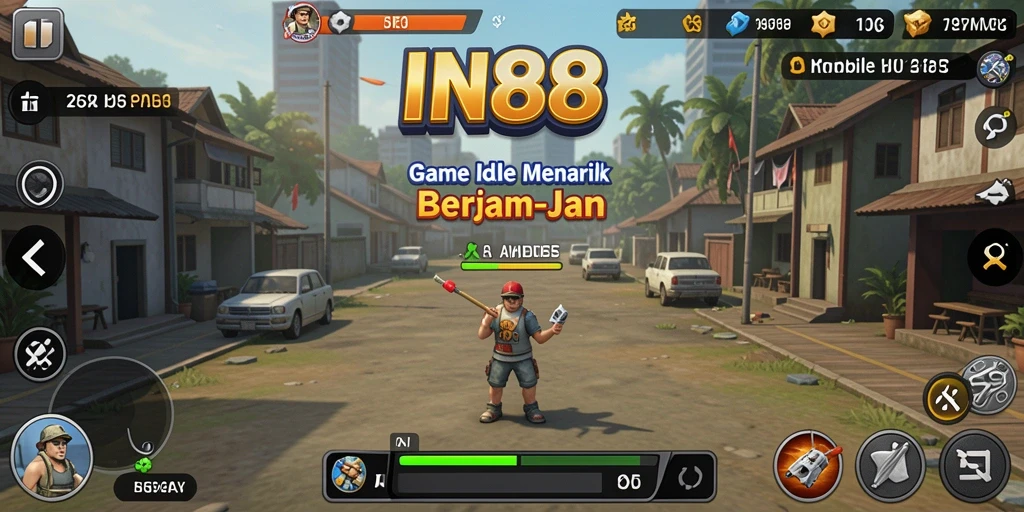 Tampilan gameplay IN88 yang mengasyikkan dan santai dalam kategori Idle.