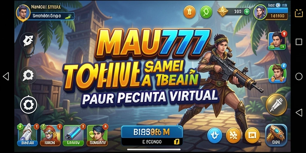 Screenshot <strong>MAU777</strong> menampilkan gameplay simulasi yang mendalam dan interaktif.