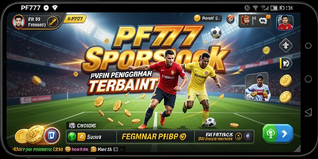 Tampilan gameplay seru dan interaktif dari PF777 Sportsbook.