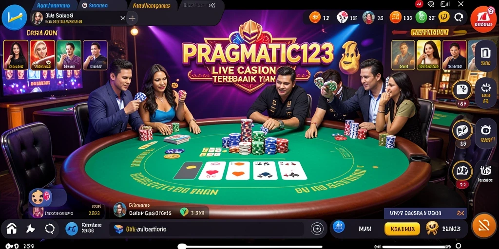 Gameplay seru PRAGMATIC123 dengan dealer langsung yang profesional.