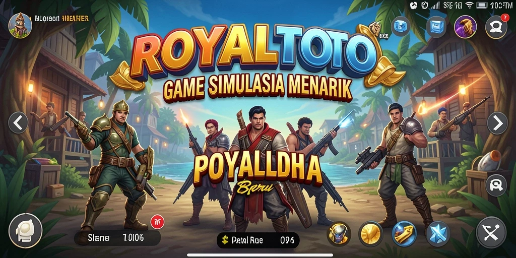 Tampilan gameplay menarik dari ROYALTOTO.