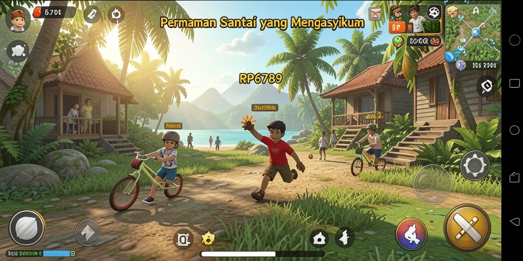 Tampilan gameplay RP6789 yang menarik dan penuh warna