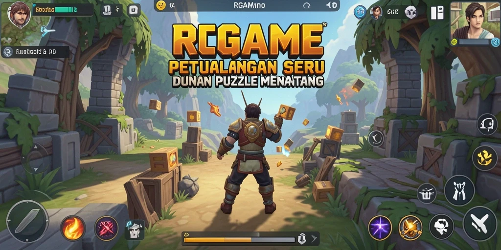 Tangkapan layar RPGAME menampilkan gameplay yang penuh dengan teka-teki menantang.
