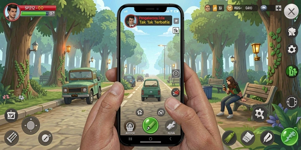 Gameplay Idle yang mengasyikkan dengan kemajuan yang terlihat.